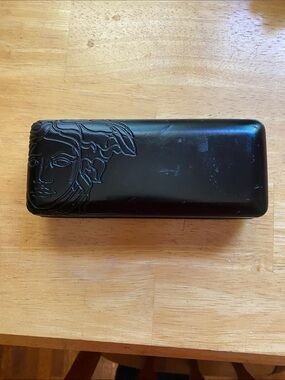 Versace hard sunglasses case 6” pre-owned